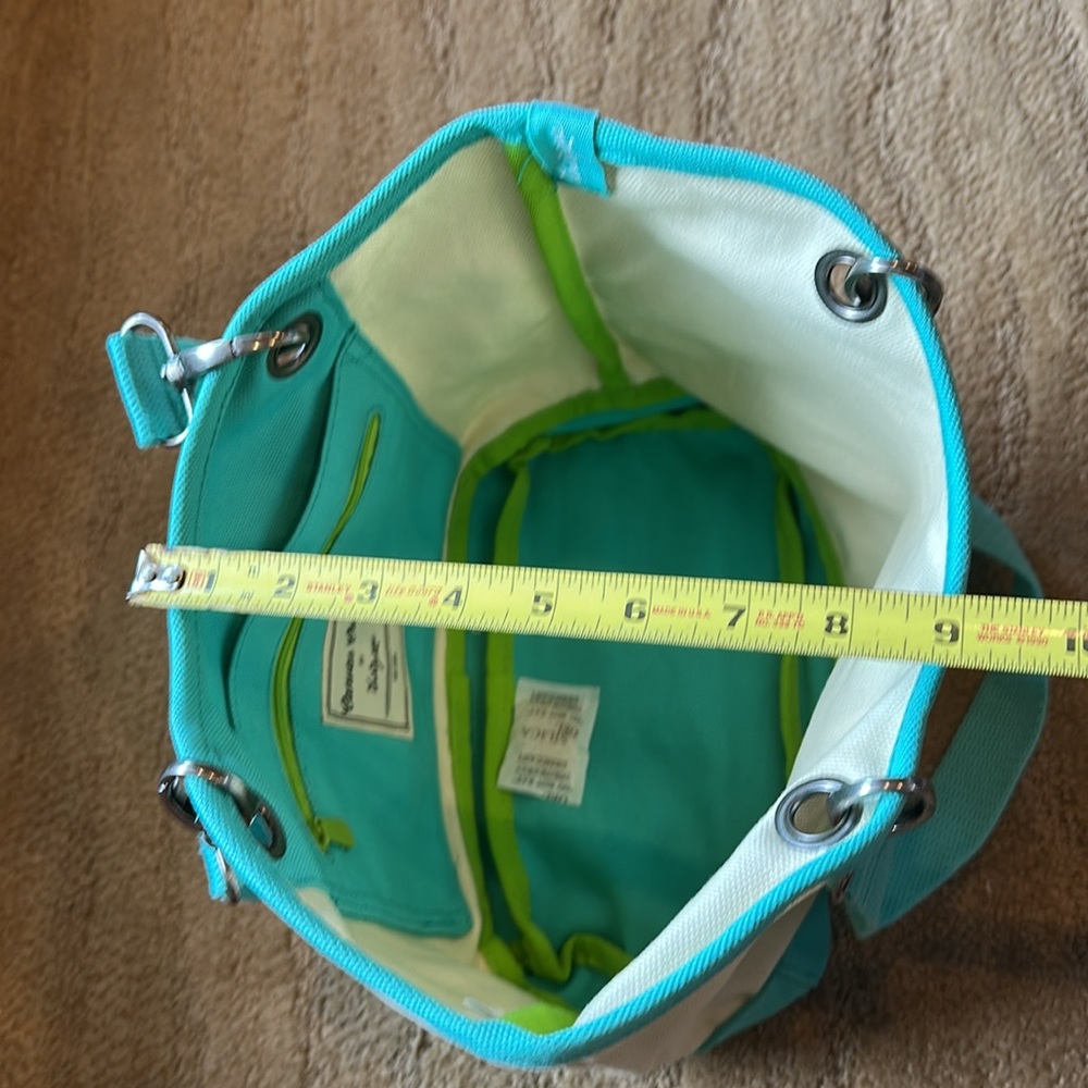 Thirty-One Canvas Crew small tote bag - Picture 7 of 8